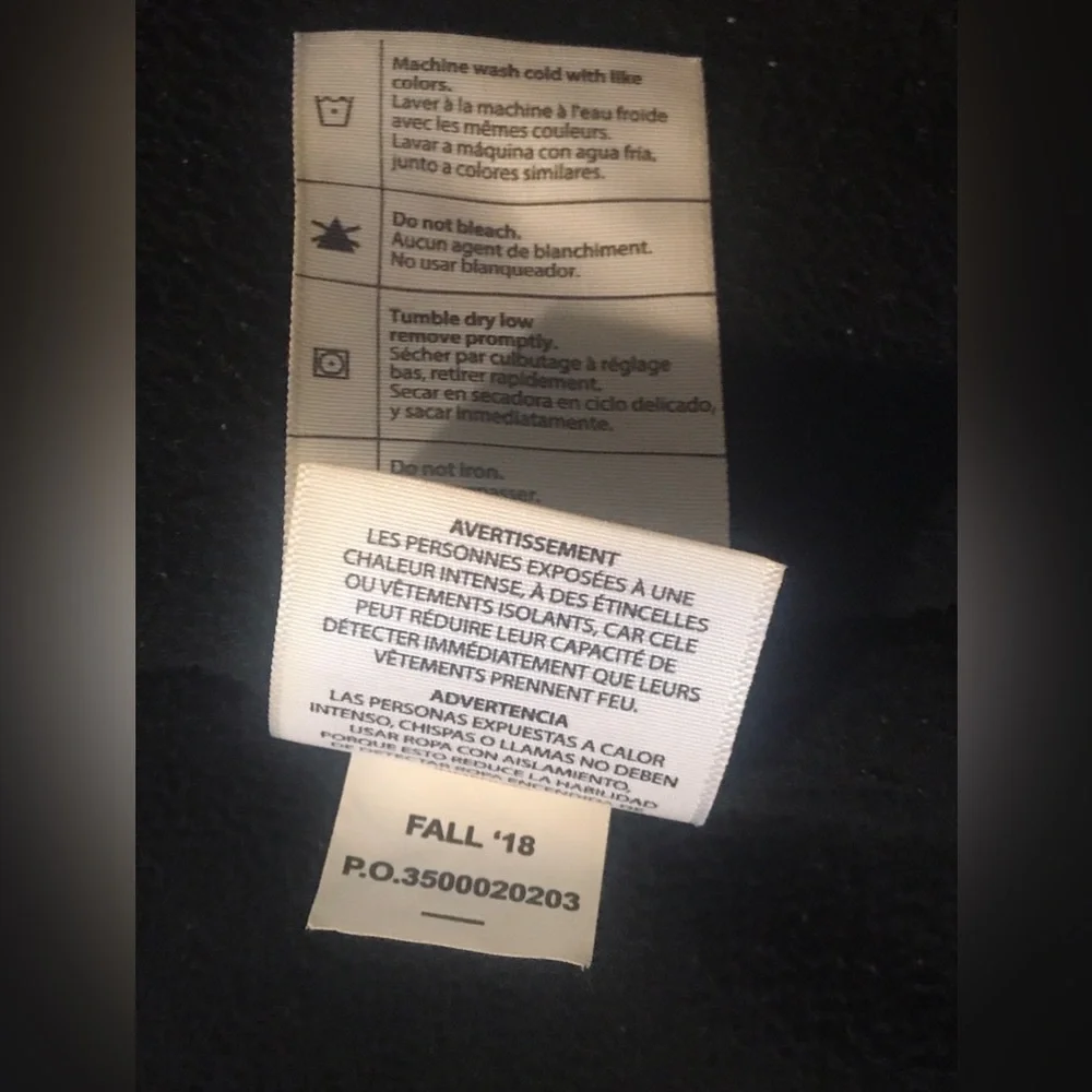 Carhartt Sherpa Lined Full Swing Jacket Mens L Button Up Light Beige Tan Canvas - Picture 10 of 12